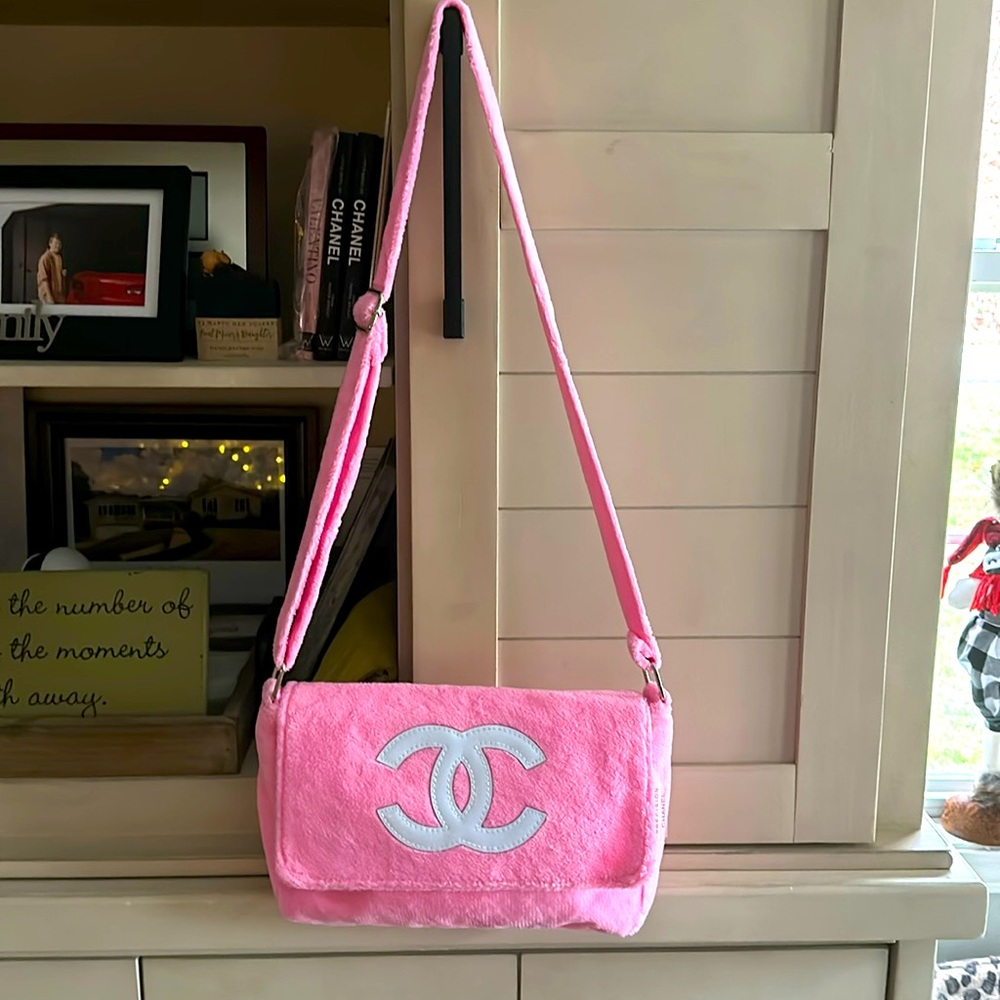 Chanel Precision Pink Shoulder/Crossbody Bag NIP